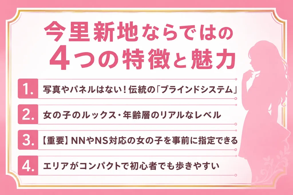 今里新地ならではの4つの特徴と魅力